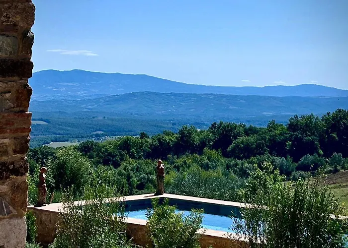 Ferienhaus Luxury Overlooking Val D'orcia *