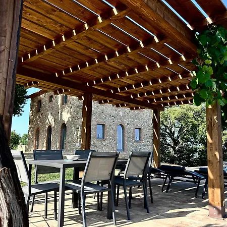 펜션 Luxury Overlooking Val D'orcia 로까스트라다