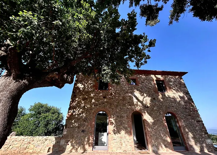 Luxury Overlooking Val D'orcia 펜션
